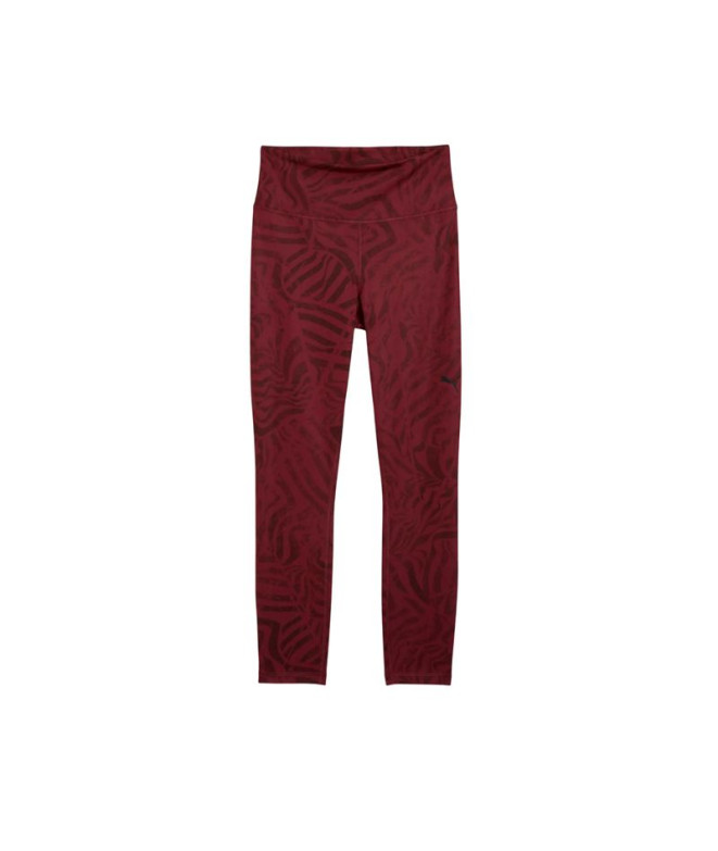 Malhas de Fitness Puma W Tad Essentialsential Ribb,Ruby Shimmer-, Mulher