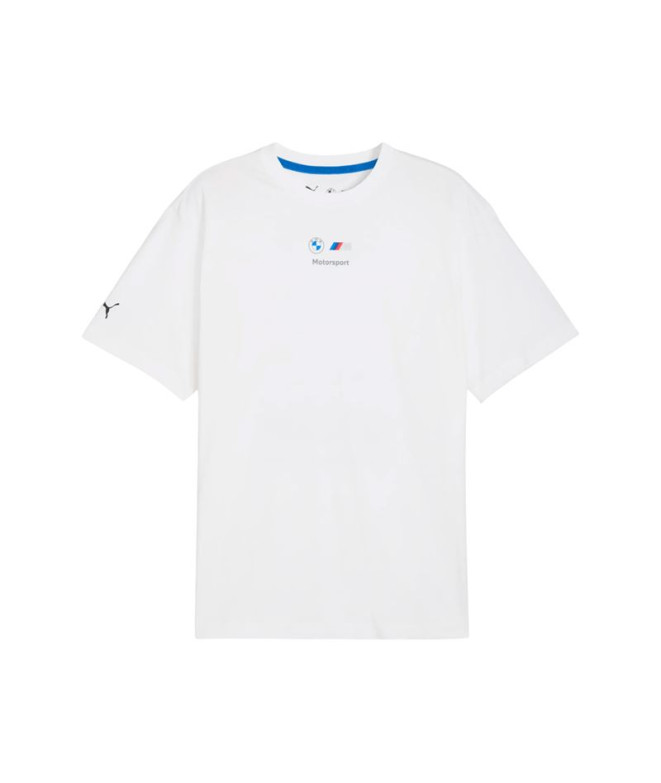 Camiseta Puma Bmw Mms Car Graphic, White, Hombre