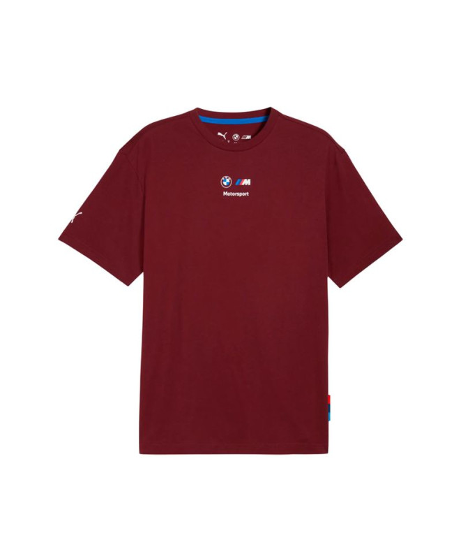 Camiseta Puma Bmw Mms Car Graphic,Ruby Shimmer, Hombre
