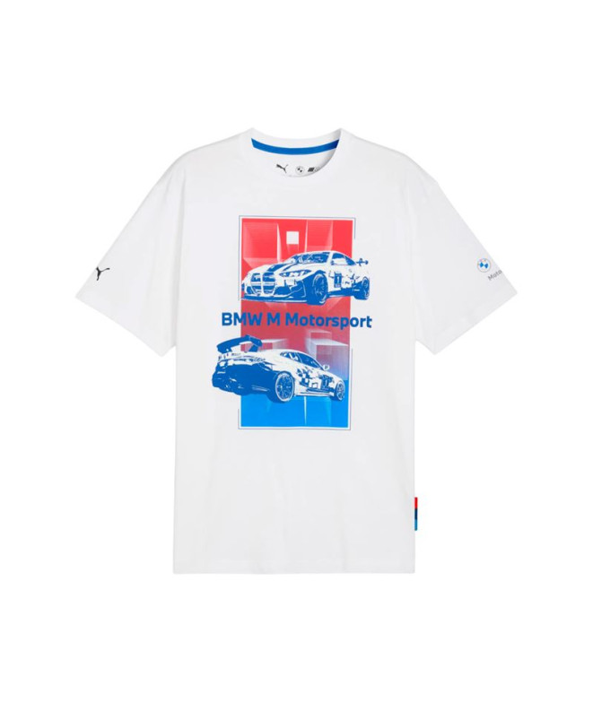 T-shirt Puma Bmw Mms Block, Blanc, Homme