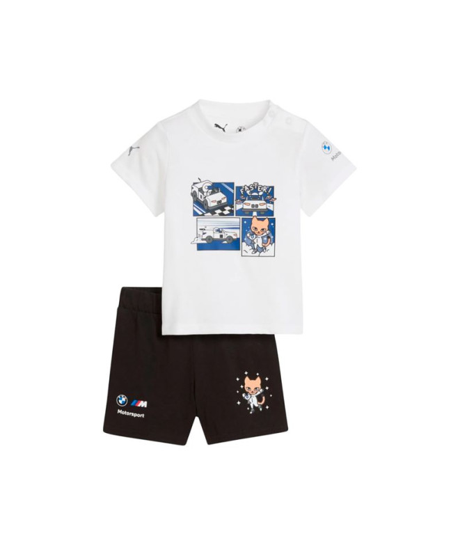 Fato de treino Puma Bmw Mms Essentials Toddler, Branco,D/I62 Bebês