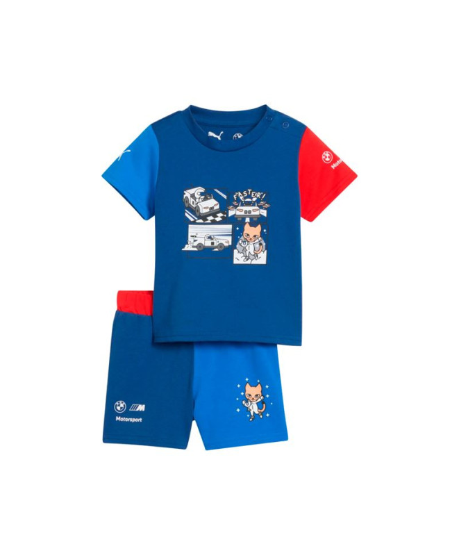 Fato de treino Puma Bmw Mms Essentials Toddler, Pro Blue-M Col, D/I62 Bebês