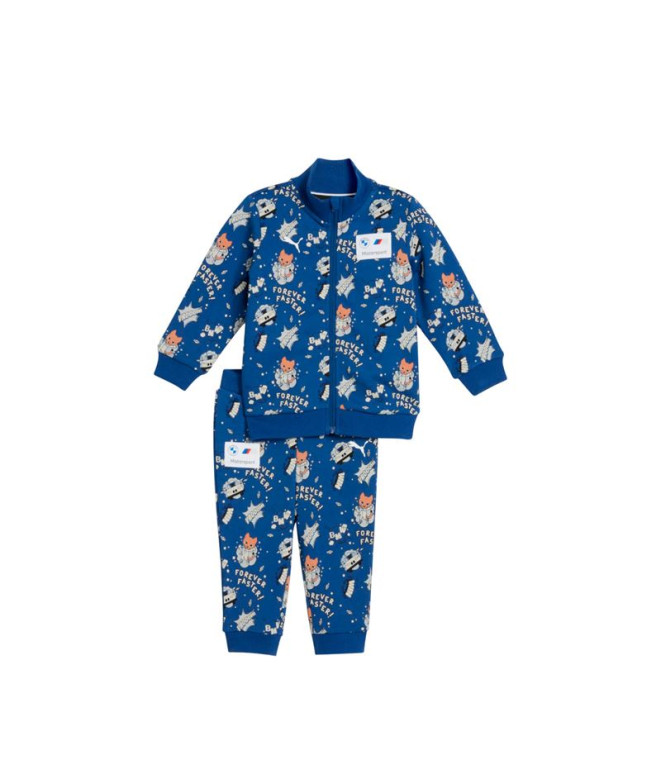 Fato de treino Puma Bmw Mms Toddler Aop, Branco-Aop,D/I62 Bebês
