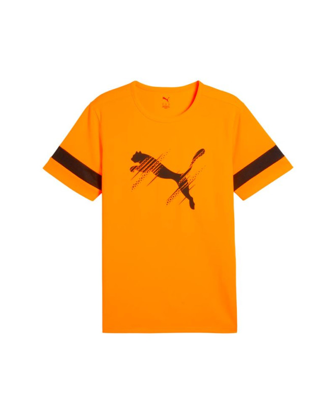 T-shirt de Football Puma Attacanto Logo ,Chaleur Feu-, Homme