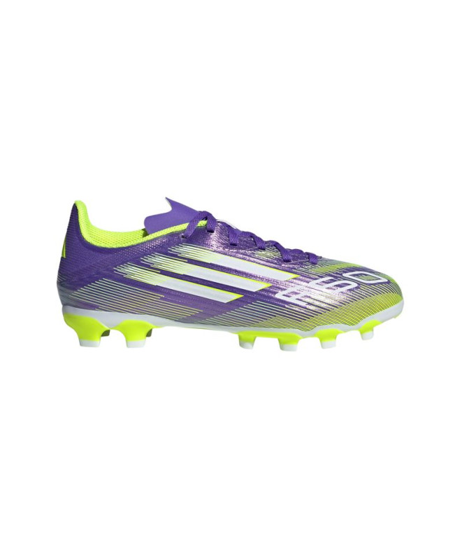 Botas de Futebol adidas F50 League Mg Infantil Roxo/Preto