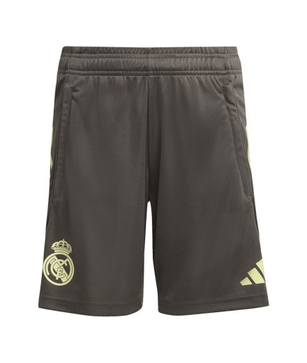 Calça de Futebol adidas Real Madrid Tr Sho Infantil Cinza