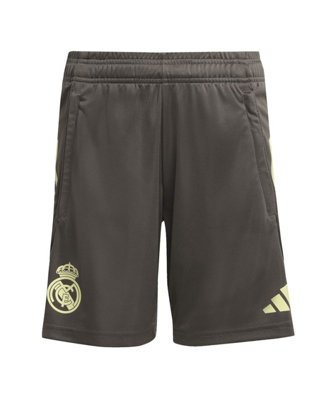 Pantalon de Football adidas Real Madrid Tr Sho Enfant Gris