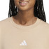 Sweat adidas 3 Bandas Ft Swt Femme Beige/Blanc