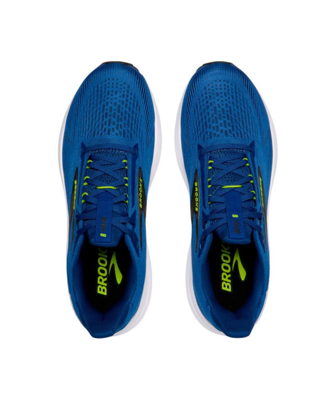 Chaussures de Running Brooks Revel 8 Homme Bleu...