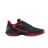 Zapatillas de Tenis Wilson Hurakn Lite Negro/Rojo/Blanco Hombre