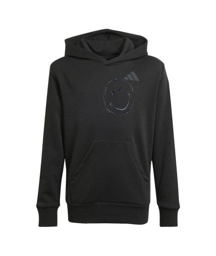 Moletom adidas Smi Hoodie Infantil Preto/Branco