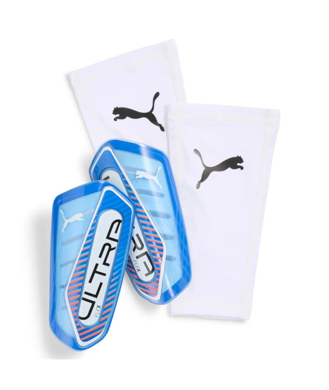 Espinilleras de Fútbol Puma Ultra Flex Sleeve Hombre Ultra Azul