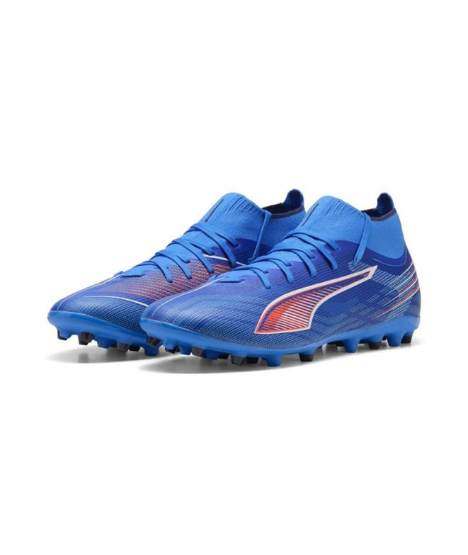 Botas de futebol Puma Ultra 6 Match+ Mg Ultra Azul/Branco
