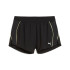 Pantalón de Running Puma W Run Velocity 3" Sh Mujer Negro-Oro