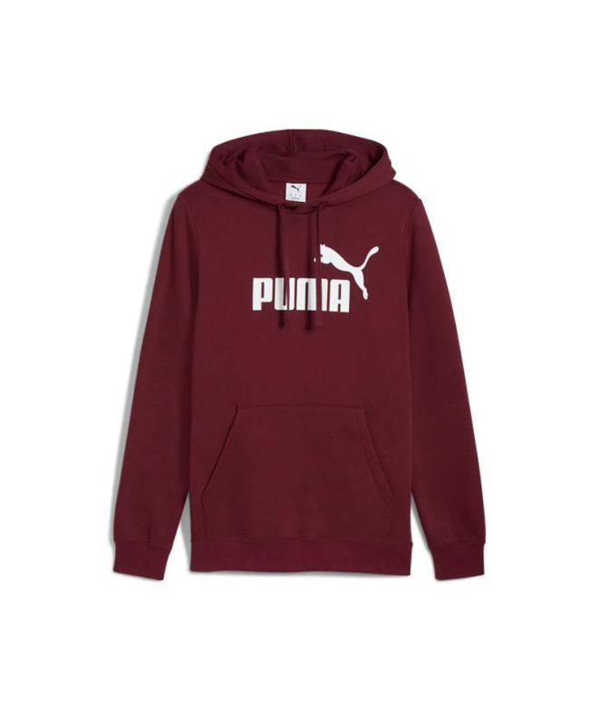 Moletom Puma Essentials No. 1 Logo de Granate Homem