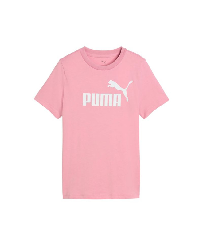 Top Puma Essentials No 1 Logo Poised Rosa Niña