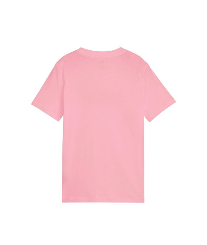 Camiseta Puma Essentials No 1 Logo Poised Rosa...