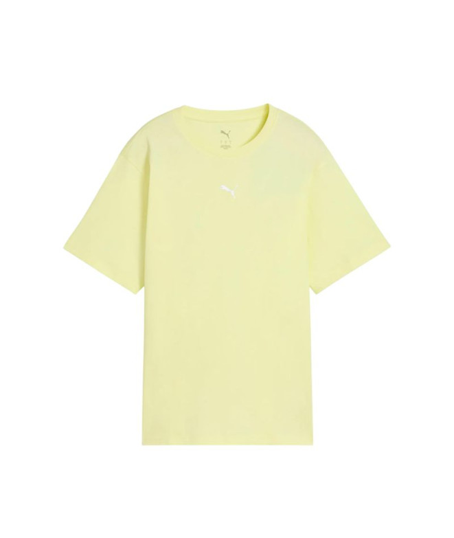 Camiseta Puma Essentials Relaxed Oro Moon Mujer