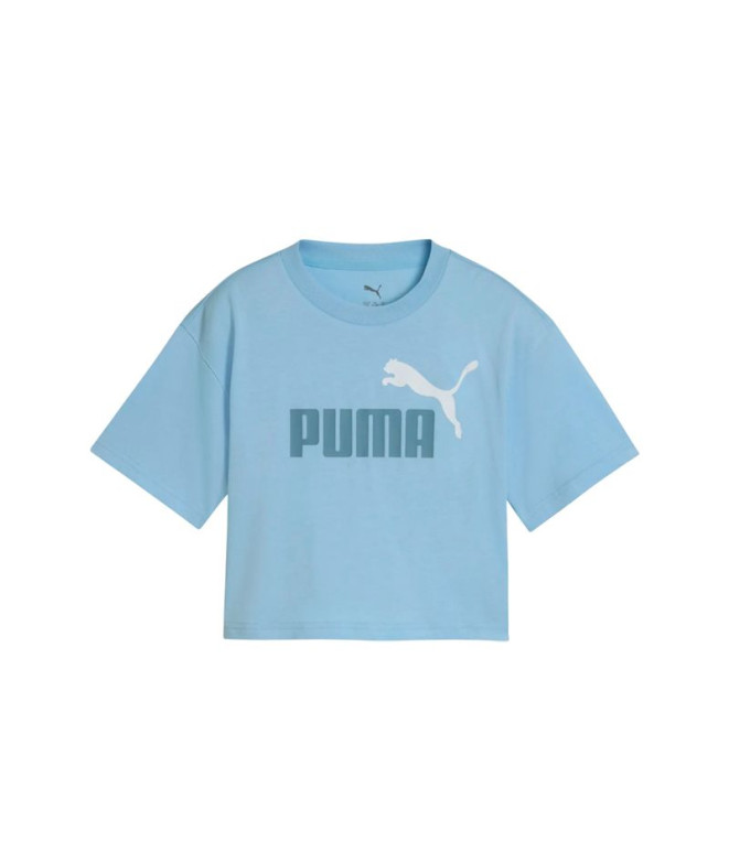 Camiseta Puma Essentials 2 Color No. 1 Lo Haute Tropic Menina
