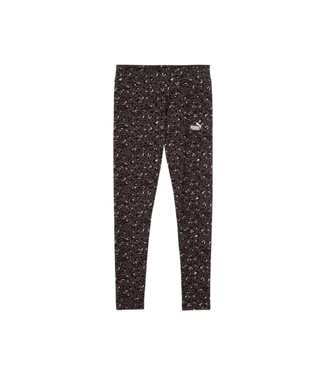Mallas Puma Essentials Graphic Animal A Negro Mujer