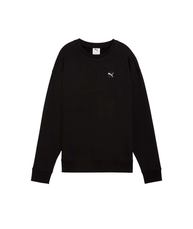 Sudadera Puma Essentials Elevated Comfor Negro Mujer