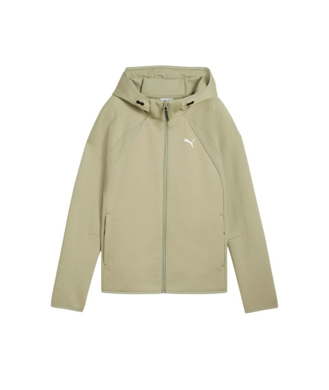 Casaco Puma Evostripe FullZip H Lux Army Mulher