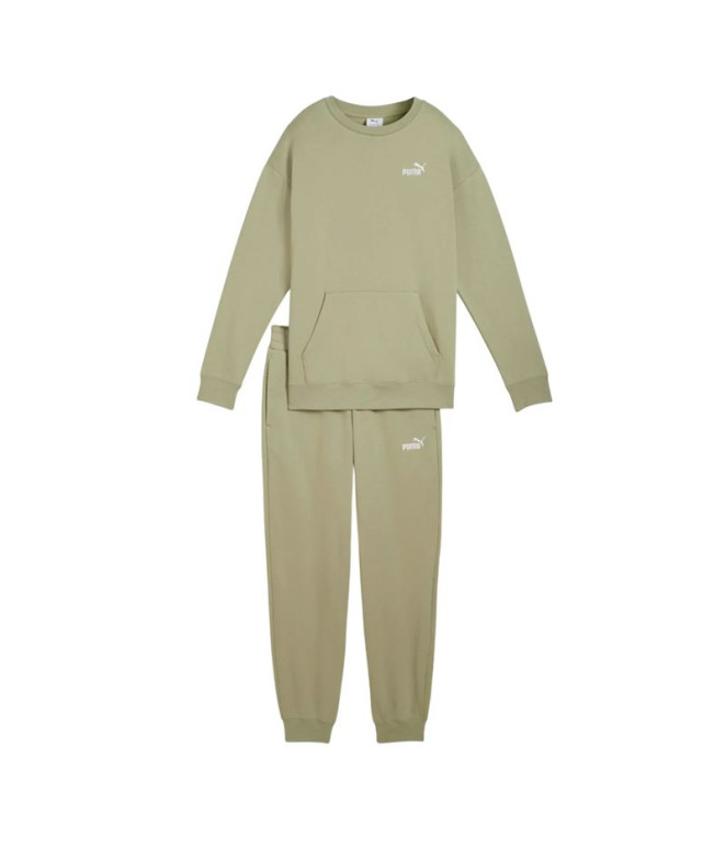 Survêtement Puma Sweat Suit Relaxed F Lux Army Femme