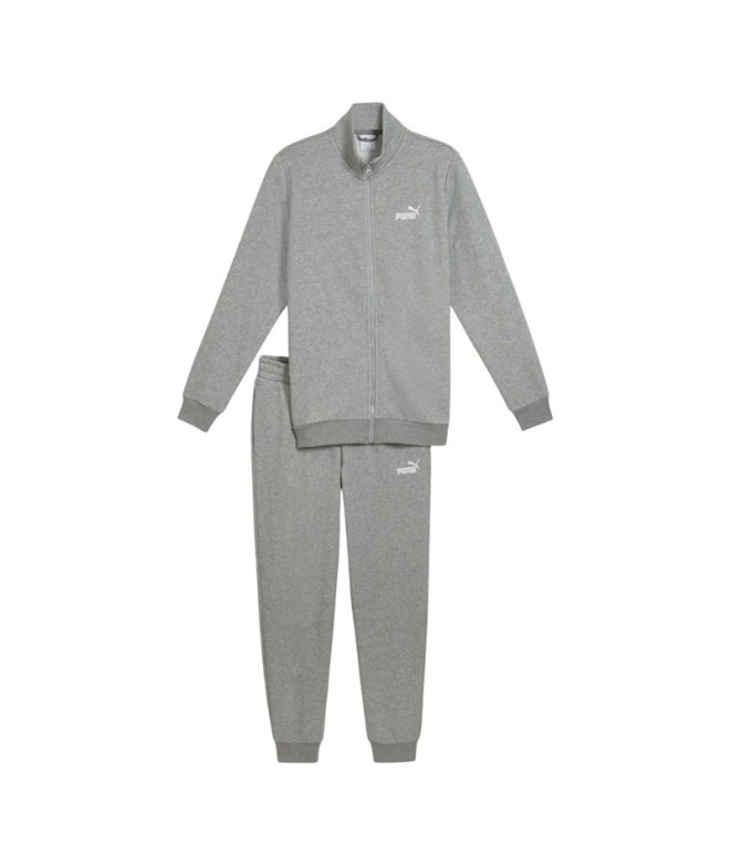 Survêtement Puma Essentials Sweat Suit Fl Medium Gris Heath Homme