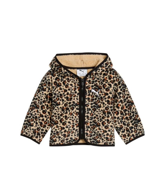Casaco Puma Minicats Sherpa Bege Bebês