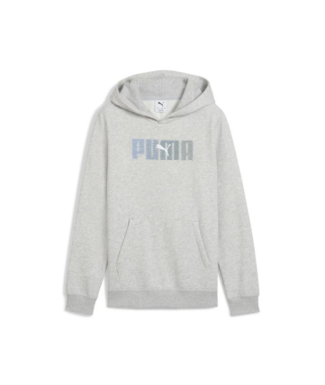 Sudadera Puma Essentials Logo Lab die Infantil Gris