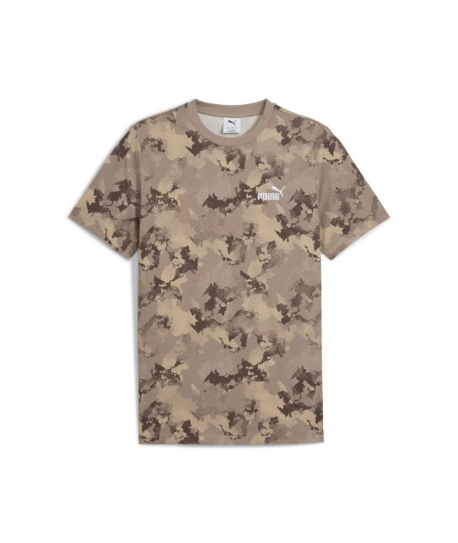Top Puma Essentials Camo Hombre Aop Ice Coffee