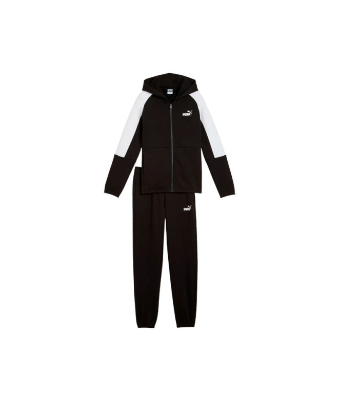 Chándal Puma Essentials Block ded Ful Negro Infantil
