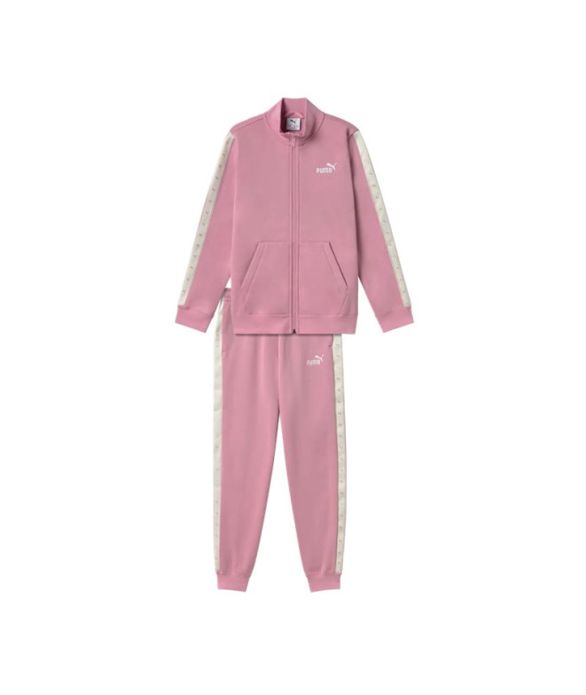 Chándal Puma Essentials Tape Full-Zip Sw Niña Rosa