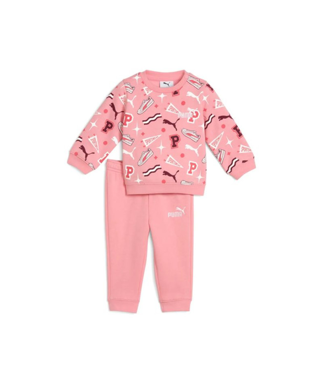 Survêtement Puma Minicats Aop Enfant Pinkscape