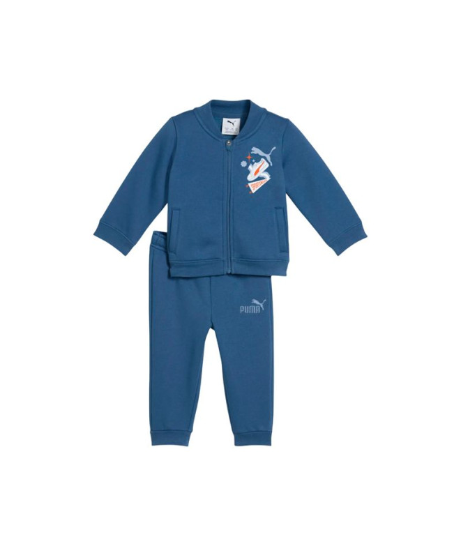 Survêtement Puma Minicats FullZip Se Dark Indigo Bébés