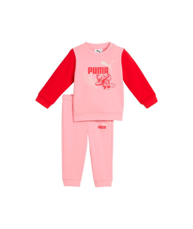 Survêtement Puma Minicats Little Runn Pinkscape Bébés