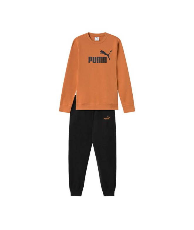 Chándal Puma Essentials No1 Logo Suits Melted Caram Infantil
