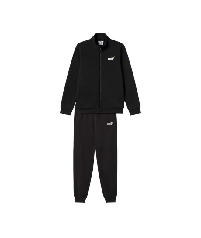 Fato de treino Puma Essentials 2 Color FullZip PretoG Infantil