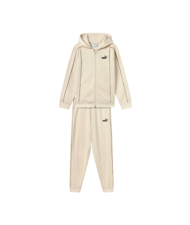 Survêtement Puma Ess+ Animal Fz Hoode Beige Fille