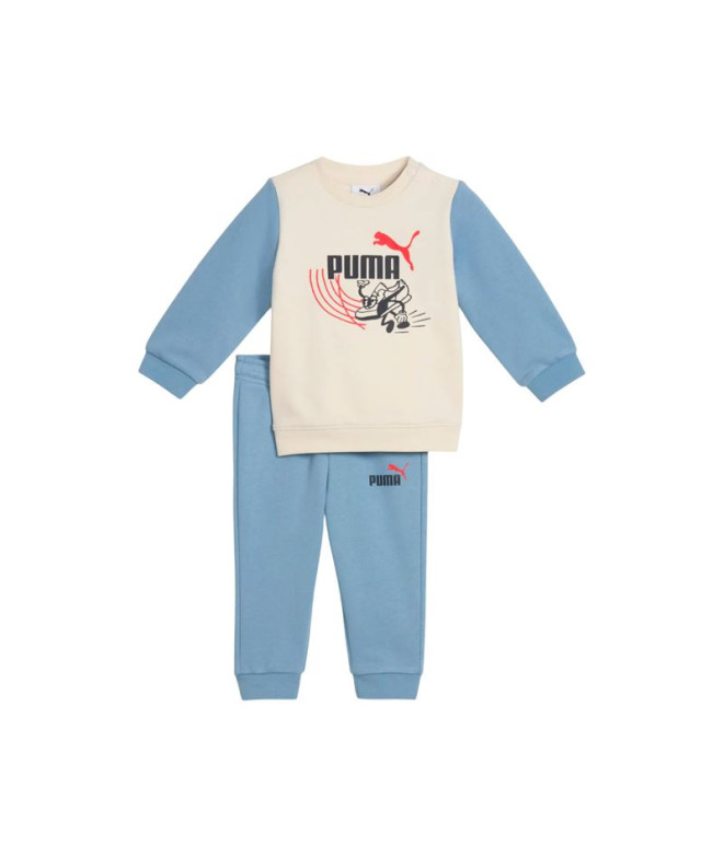 Survêtement Puma Minicats Little Runn Beige Bébés