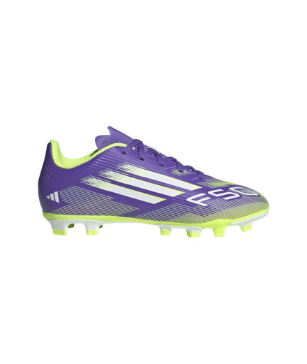 Botas de Futebol adidas F50 Club Fg/Mg Infantil Roxo/Preto