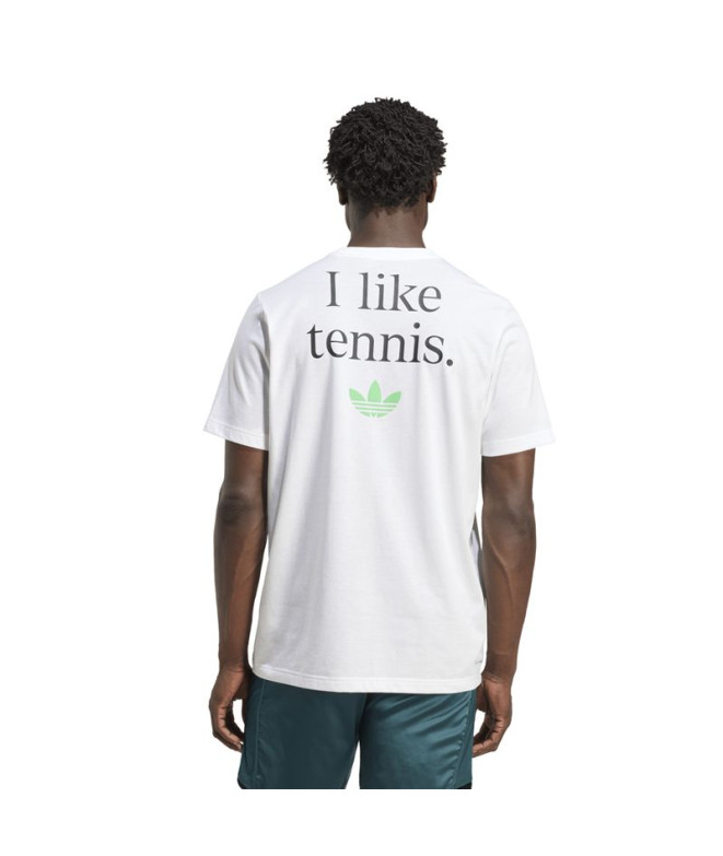 Camiseta de Tênis adidas Tns Ori Homem Branco