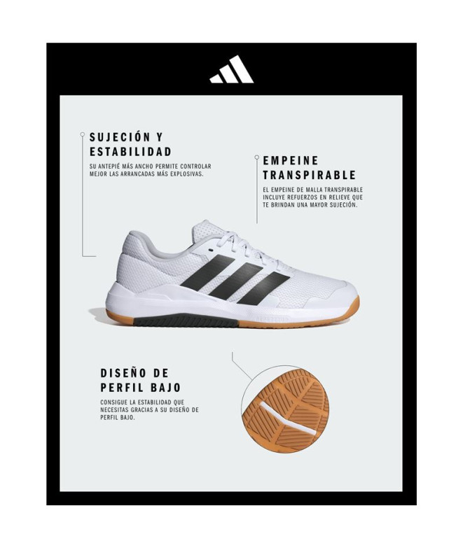 Chaussures adidas Dropset Base Train Blanc/Noir