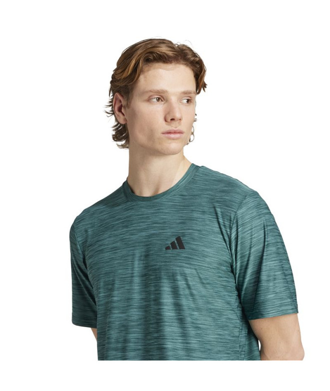 T-shirt de Fitness adidas Tr-Es Stretch Homme Vert