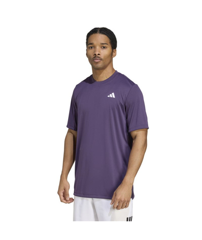 Camiseta de Pádel adidas Clube Homem Roxo