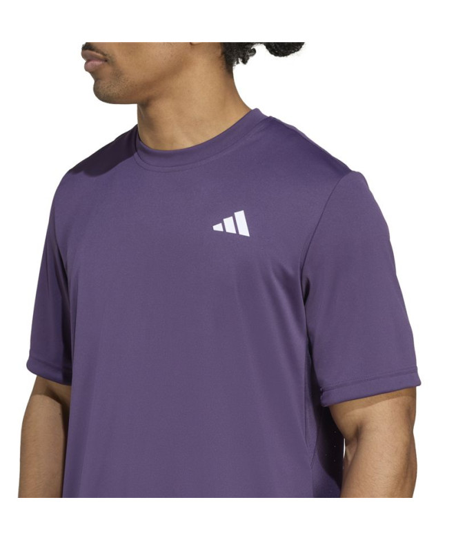 Camiseta de Pádel adidas Clube Homem Roxo