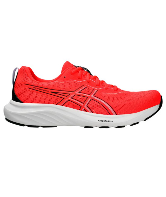 Sapatilhas de Running ASICS Gel-Contend 9 Homem Vermelho/Azul