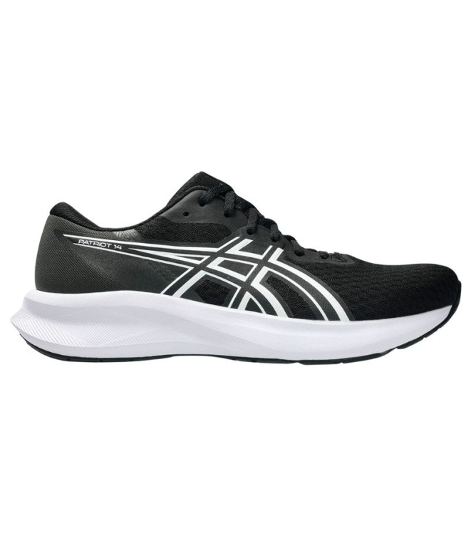Zapatillas de Running ASICS Patriot 14 Hombre Negro/Blanco