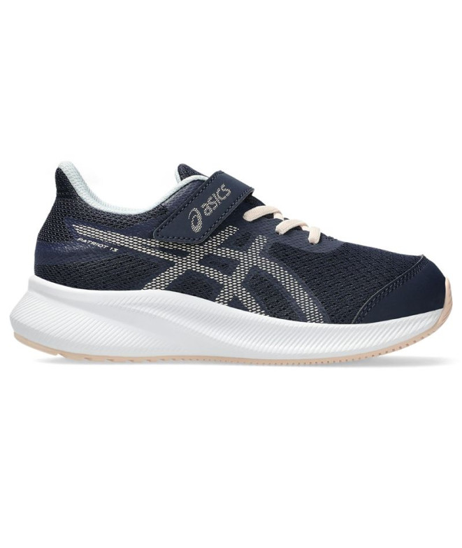 Chaussures de Running ASICS Patriot 13 Ps Enfant Bleu Foncé/Rose
