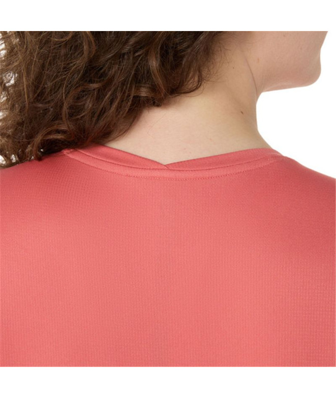 Camiseta de Running ASICS Core Ss Top Mulher Rosa